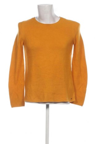 Мъжки пуловер Tom Tailor, Размер M, Цвят Жълт, Цена 20,40 лв.