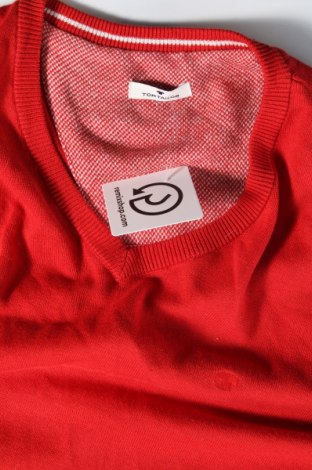 Ανδρικό πουλόβερ Tom Tailor, Μέγεθος XL, Χρώμα Κόκκινο, Τιμή 9,46 €