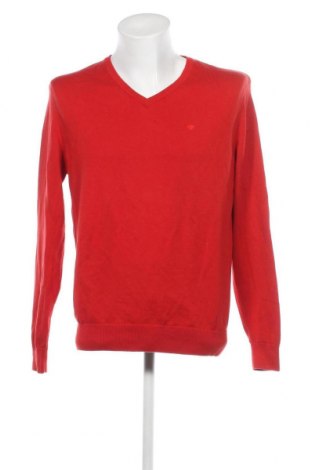 Мъжки пуловер Tom Tailor, Размер XL, Цвят Червен, Цена 20,40 лв.
