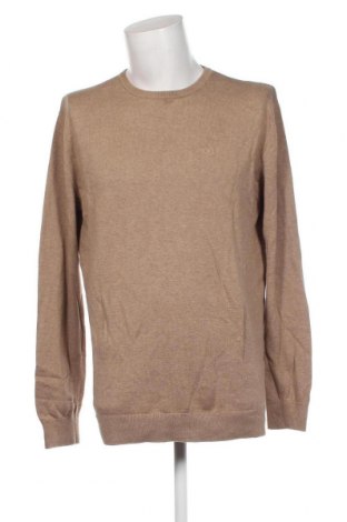 Мъжки пуловер Tom Tailor, Размер XXL, Цвят Бежов, Цена 20,40 лв.