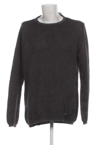 Мъжки пуловер Tom Tompson, Размер XXL, Цвят Сив, Цена 8,12 лв.