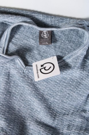 Ανδρικό πουλόβερ Tom Tompson, Μέγεθος L, Χρώμα Μπλέ, Τιμή 9,69 €