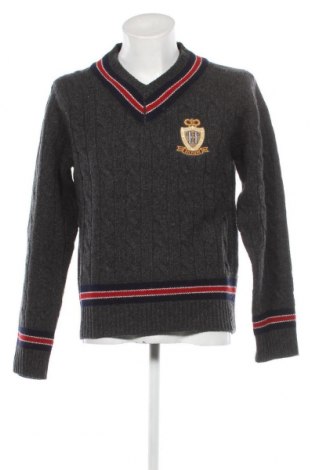 Ανδρικό πουλόβερ Tommy Hilfiger, Μέγεθος M, Χρώμα Γκρί, Τιμή 32,66 €