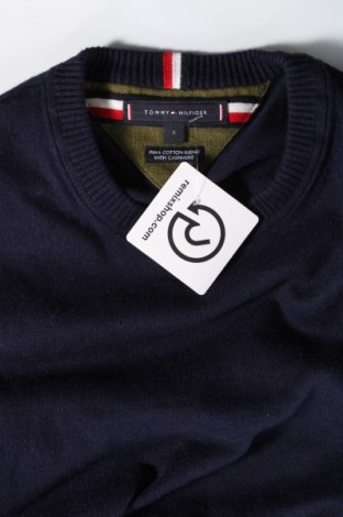 Мъжки пуловер Tommy Hilfiger, Размер S, Цвят Син, Цена 204,00 лв.