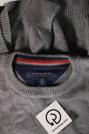 Ανδρικό πουλόβερ Tommy Hilfiger, Μέγεθος L, Χρώμα Γκρί, Τιμή 29,69 €