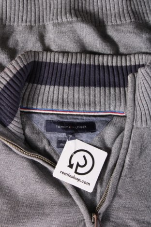 Ανδρικό πουλόβερ Tommy Hilfiger, Μέγεθος M, Χρώμα Γκρί, Τιμή 38,60 €