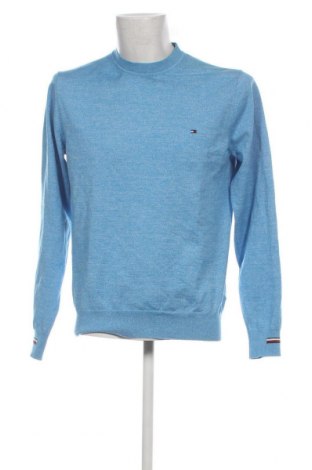 Мъжки пуловер Tommy Hilfiger, Размер L, Цвят Син, Цена 163,20 лв.
