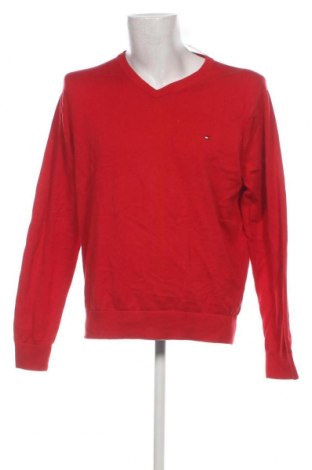 Мъжки пуловер Tommy Hilfiger, Размер XXL, Цвят Червен, Цена 96,00 лв.