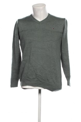Мъжки пуловер Tommy Hilfiger, Размер L, Цвят Зелен, Цена 38,40 лв.