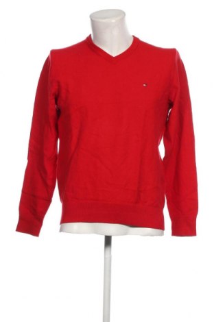 Мъжки пуловер Tommy Hilfiger, Размер L, Цвят Червен, Цена 65,28 лв.