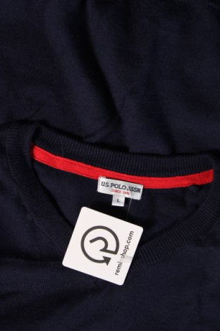 Ανδρικό πουλόβερ U.S. Polo Assn., Μέγεθος L, Χρώμα Μπλέ, Τιμή 38,35 €