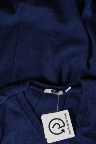 Pulover de bărbați Uniqlo, Mărime L, Culoare Albastru, Preț 111,84 Lei