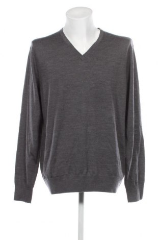 Мъжки пуловер Uniqlo, Размер XL, Цвят Сив, Цена 34,00 лв.