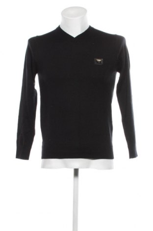 Ανδρικό πουλόβερ V Milano, Μέγεθος M, Χρώμα Μαύρο, Τιμή 10,67 €