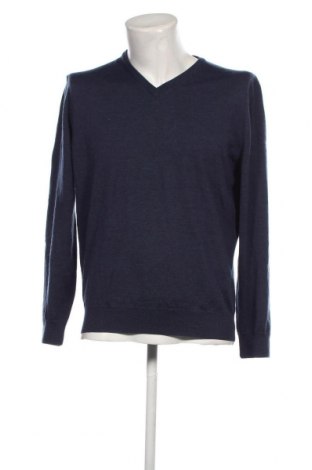 Мъжки пуловер Walbusch, Размер XL, Цвят Син, Цена 49,60 лв.