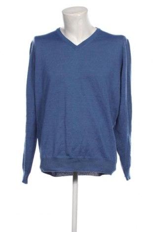 Ανδρικό πουλόβερ Walbusch, Μέγεθος XL, Χρώμα Μπλέ, Τιμή 15,34 €