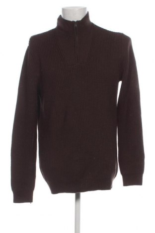 Ανδρικό πουλόβερ Wrangler, Μέγεθος L, Χρώμα Καφέ, Τιμή 43,30 €