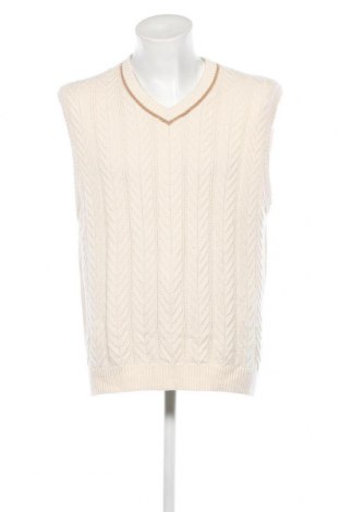Мъжки пуловер Zara, Размер XL, Цвят Екрю, Цена 19,20 лв.