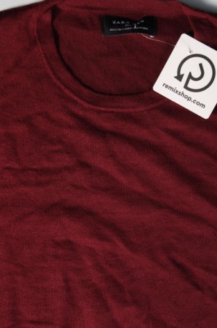 Ανδρικό πουλόβερ Zara Man, Μέγεθος S, Χρώμα Κόκκινο, Τιμή 3,76 €