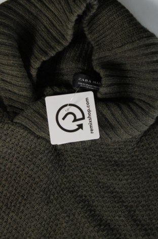 Herrenpullover Zara Man, Größe M, Farbe Grün, Preis € 4,68