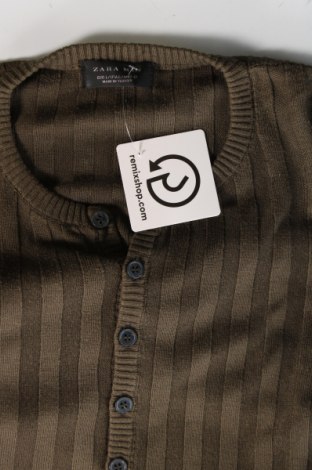 Ανδρικό πουλόβερ Zara Man, Μέγεθος L, Χρώμα Πράσινο, Τιμή 8,64 €