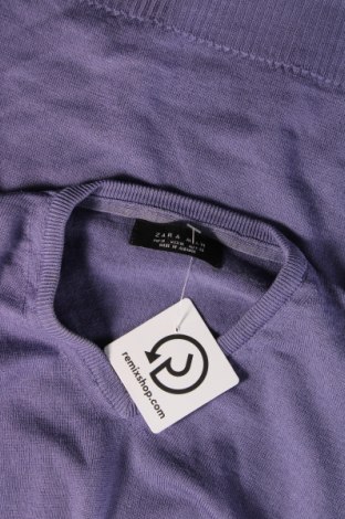 Ανδρικό πουλόβερ Zara Man, Μέγεθος M, Χρώμα Μπλέ, Τιμή 8,51 €
