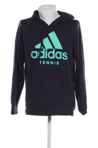 Ανδρικό φούτερ Adidas, Μέγεθος L, Χρώμα Μπλέ, Τιμή 34,02 €