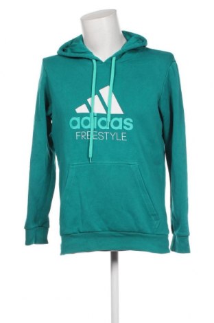Ανδρικό φούτερ Adidas, Μέγεθος M, Χρώμα Πράσινο, Τιμή 34,02 €