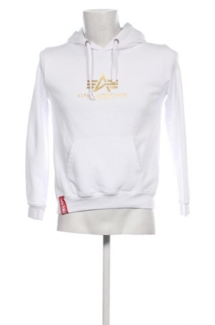 Herren Sweatshirt Alpha Industries, Größe S, Farbe Weiß, Preis € 24,88