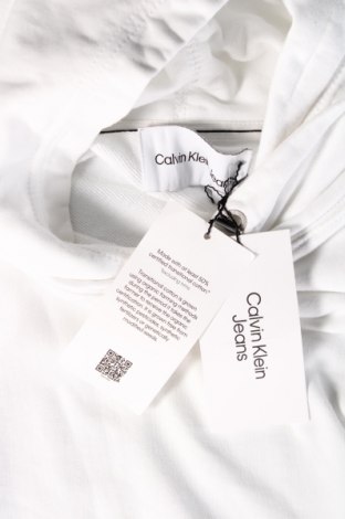 Herren Sweatshirt Calvin Klein Jeans, Größe L, Farbe Weiß, Preis 64,94 €