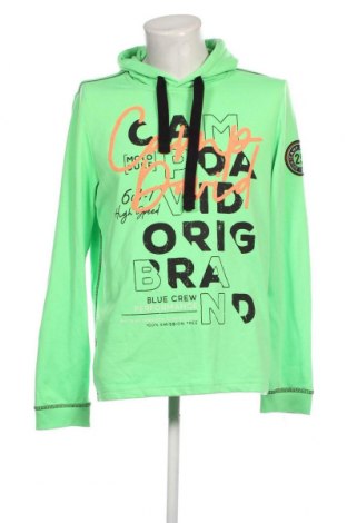 Ανδρικό φούτερ Camp David, Μέγεθος L, Χρώμα Πράσινο, Τιμή 34,02 €