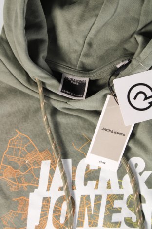 Herren Sweatshirt Core By Jack & Jones, Größe S, Farbe Grün, Preis 11,19 €