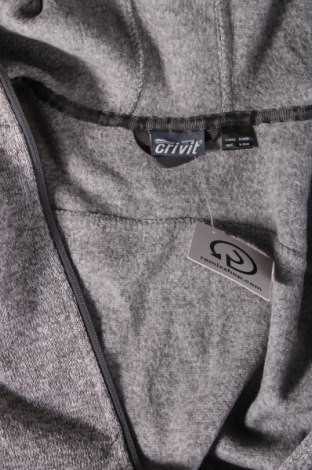 Herren Sweatshirt Crivit, Größe M, Farbe Grau, Preis 20,18 €