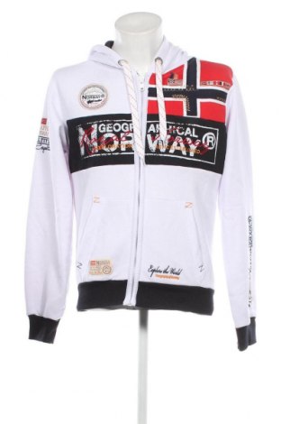 Męska bluza Geographical Norway, Rozmiar L, Kolor Biały, Cena 407,68 zł