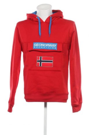 Ανδρικό φούτερ Geographical Norway, Μέγεθος L, Χρώμα Κόκκινο, Τιμή 82,99 €