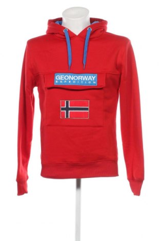 Ανδρικό φούτερ Geographical Norway, Μέγεθος M, Χρώμα Κόκκινο, Τιμή 70,54 €