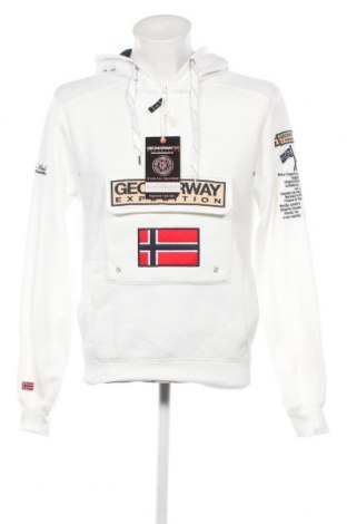 Ανδρικό φούτερ Geographical Norway, Μέγεθος M, Χρώμα Λευκό, Τιμή 49,79 €