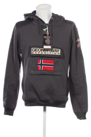 Ανδρικό φούτερ Geographical Norway, Μέγεθος XL, Χρώμα Γκρί, Τιμή 70,54 €