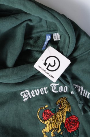 Ανδρικό φούτερ H&M Divided, Μέγεθος XS, Χρώμα Πράσινο, Τιμή 17,94 €
