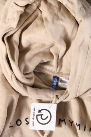Ανδρικό φούτερ H&M Divided, Μέγεθος S, Χρώμα  Μπέζ, Τιμή 7,18 €