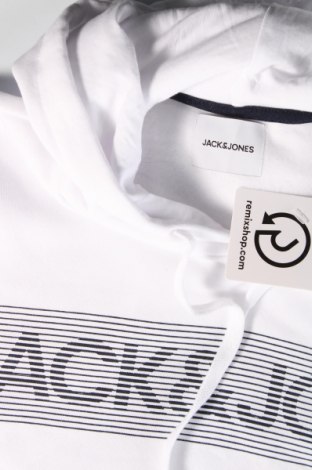 Herren Sweatshirt Jack & Jones, Größe L, Farbe Weiß, Preis 31,96 €