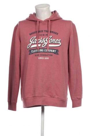 Męska bluza Jack & Jones, Rozmiar XL, Kolor Różowy, Cena 165,26 zł
