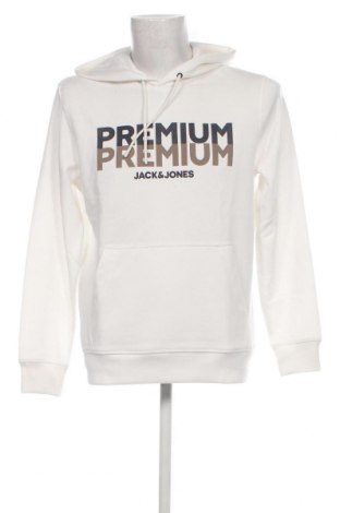 Herren Sweatshirt Jack & Jones PREMIUM, Größe L, Farbe Weiß, Preis 31,96 €