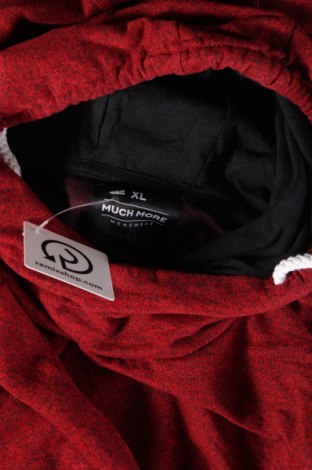 Ανδρικό φούτερ Much More, Μέγεθος XL, Χρώμα Κόκκινο, Τιμή 7,18 €