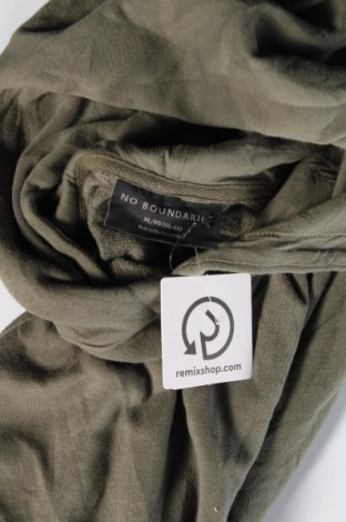 Herren Sweatshirt No Boundaries, Größe XL, Farbe Grün, Preis 9,08 €