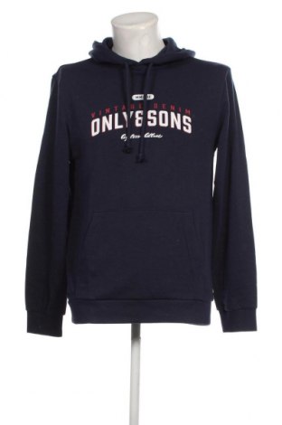 Herren Sweatshirt Only & Sons, Größe L, Farbe Blau, Preis 23,71 €