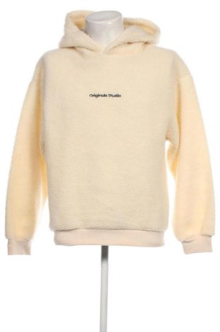 Herren Sweatshirt Originals By Jack & Jones, Größe M, Farbe Ecru, Preis 12,78 €