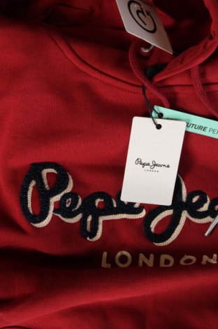Ανδρικό φούτερ Pepe Jeans, Μέγεθος L, Χρώμα Κόκκινο, Τιμή 54,33 €