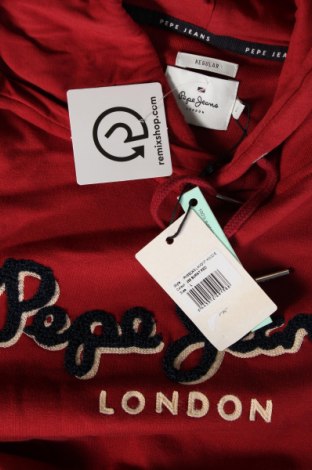 Herren Sweatshirt Pepe Jeans, Größe L, Farbe Rot, Preis 41,55 €