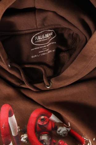 Herren Sweatshirt Pull&Bear, Größe L, Farbe Braun, Preis 15,00 €